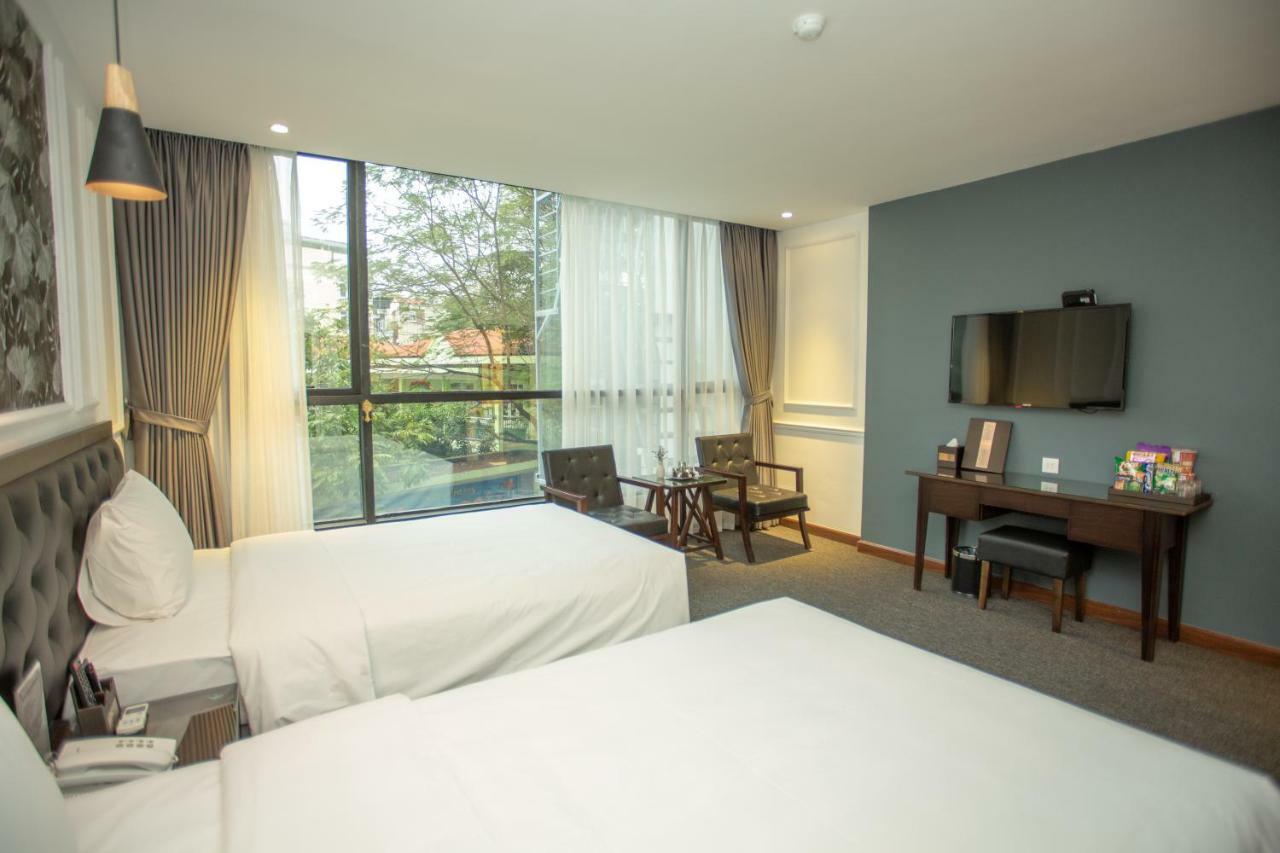 Adeline Hotel Hanoj Exteriér fotografie